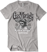 Gas Monkey Garage T-Shirt GmgCustom Motors Skull T-Shirt GMG-1-GMG040-H95-13