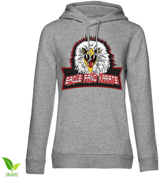 Cobra Kai Eagle Fang Karate Girls Hoodie Damen Heather-Grey