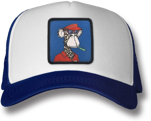 Bored of Directors Ape 769 - El Chez Trucker Cap White/Navy