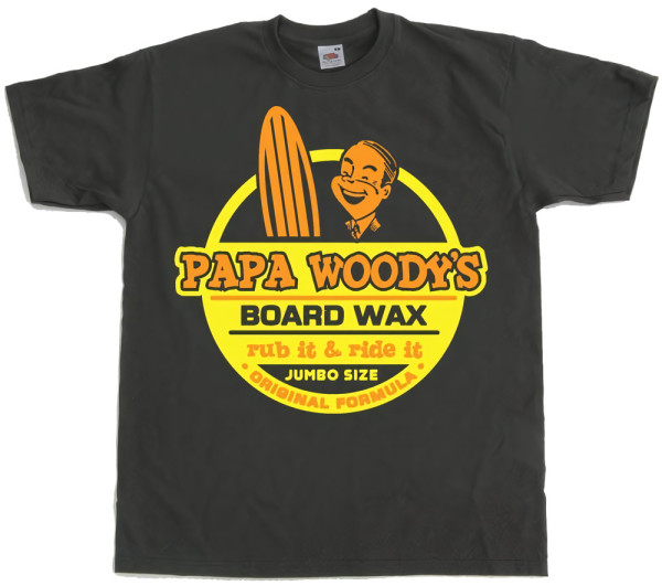 Hybris Papa Woodys Board Wax T-Shirt SH-1-12068-H4-6