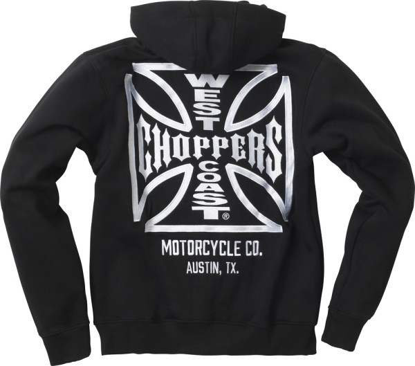 West Coast Choppers Herren Hoodie Og Atx Zip Hoody