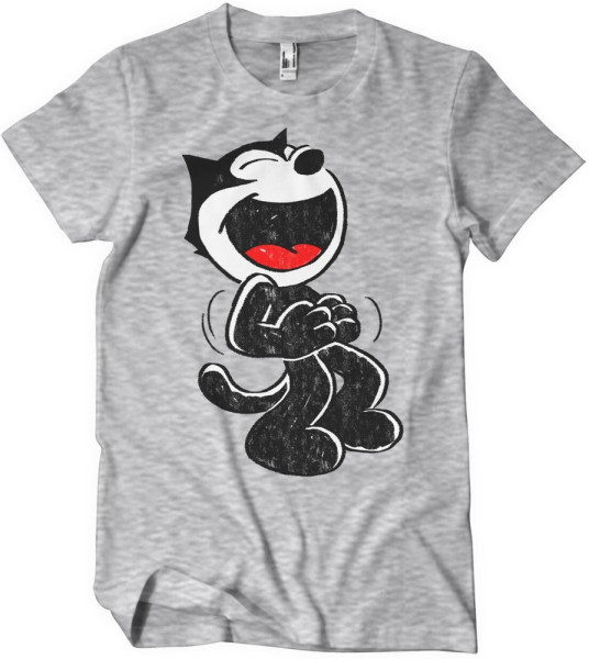 Felix the Cat T-Shirt Hand Drawn T-Shirt UV-1-FTC004-H91-16