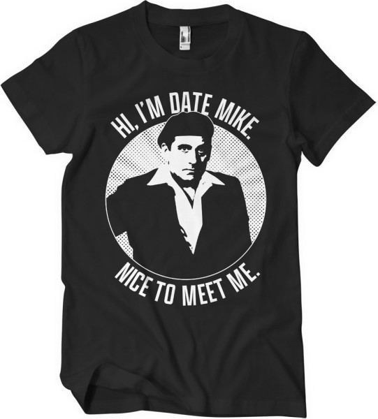 The Office Date Mike T-Shirt Black