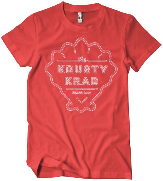 Spongebob The Krusty Krab Since 1999 T-Shirt Red