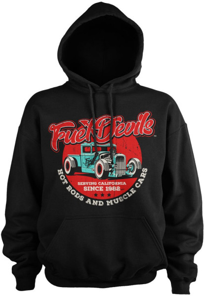 Fuel Devils Serving California Hoodie Black