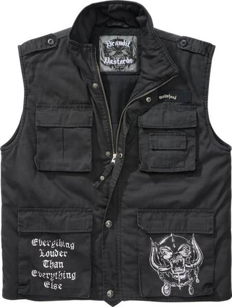 Brandit Men Weste Motörhead Ranger Vest Black