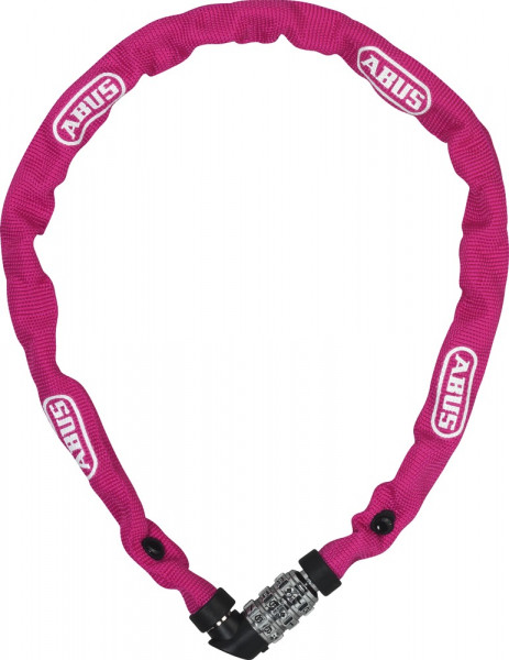 ABUS Fahrradschloss 1200 Kettenschloss 57893 Pink