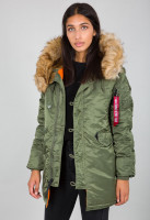 Alpha Industries Damen Jacke N3B VF 59 Women Sage-Green