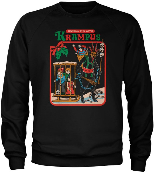 Steven Rhodes Fun With Krampus Sweatshirt Black