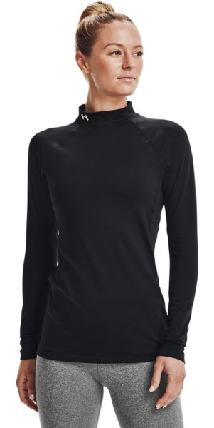 Under Armour Damen Longsleeve HeatGear Authentics Oberteil mit Stehkragen