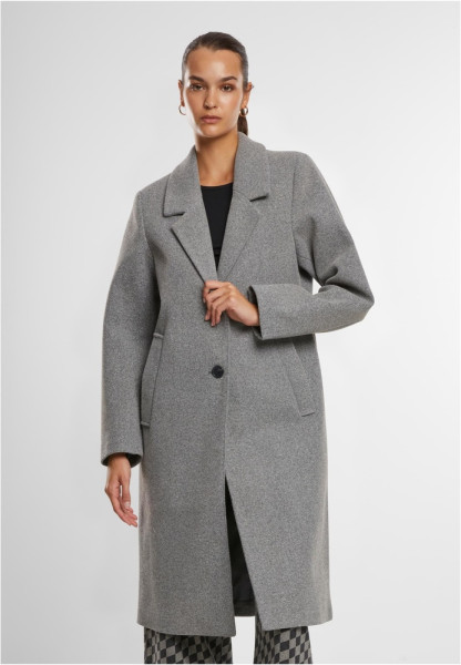 Urban Classics Damen Mantel Ladies Basic Coat TB7075