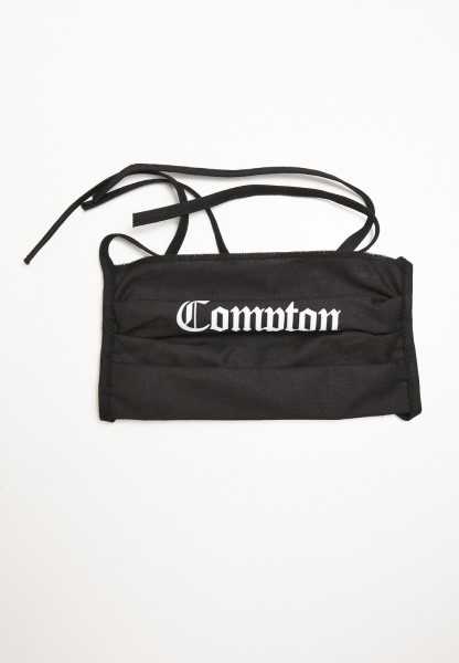 Mister Tee Mask Compton Face Mask 2-Pack Black