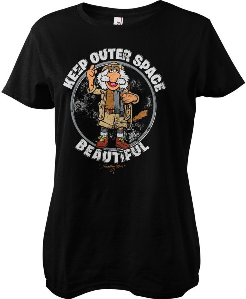 Fraggle Rock Damen Traveling Matt Make Outer Space Beautiful Girly Tee