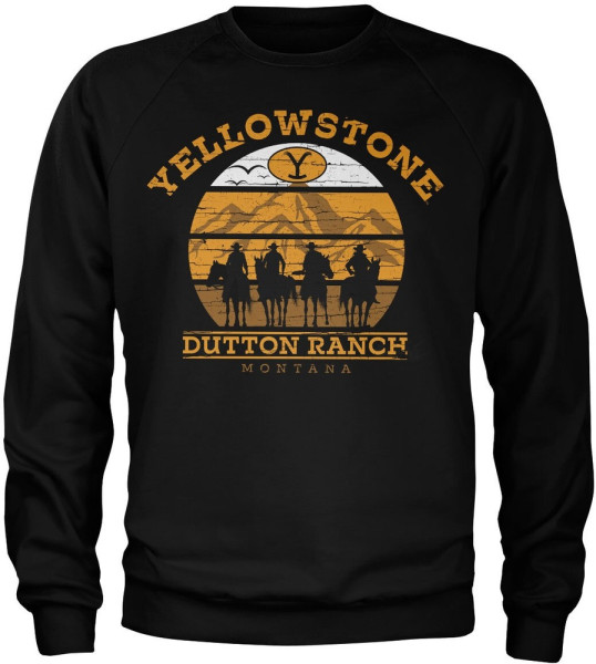 Yellowstone Cowboys Sweatshirt Black