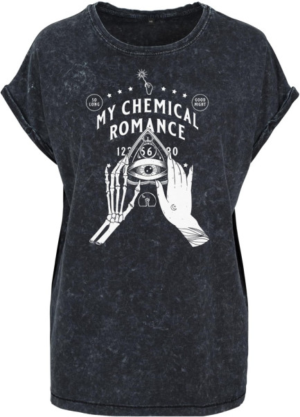 Merchcode Damen T-Shirt Ladies My Chemical Romance Skeleton Tee