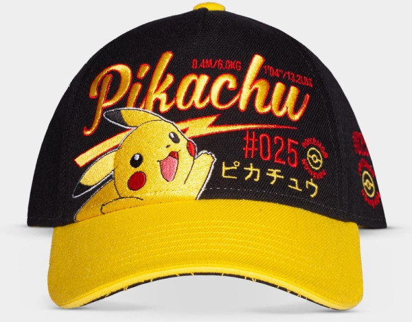 Pokémon - Men's Adjustable Cap - Pikachu Black