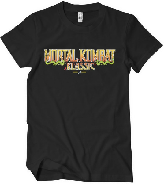 Mortal Kombat T-Shirt Klassic Logo T-Shirt WB-1-MTKB002-DTF899