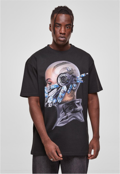 Forgotten Faces T-Shirt The Mask Heavy Oversized Tee Black