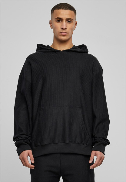 Urban Classics Sweatshirt Rib Terry Boxy Hoody Black