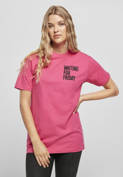 Mister Tee Damen T-Shirt Ladies Waiting For Friday Tee