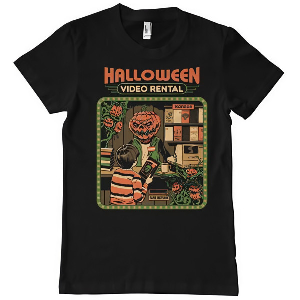 Steven Rhodes T-Shirt Halloween Video Rental T-Shirt DTR-1-SR053-DTF861