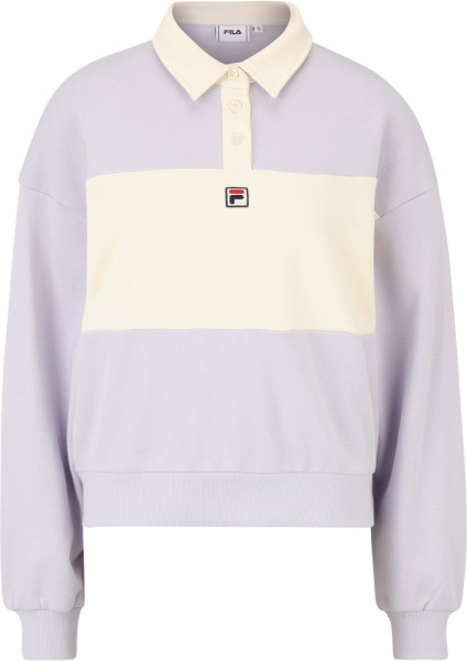 Fila Damen Longsleeve Langogne Oversized Cropped Polo Sweat FAW1007