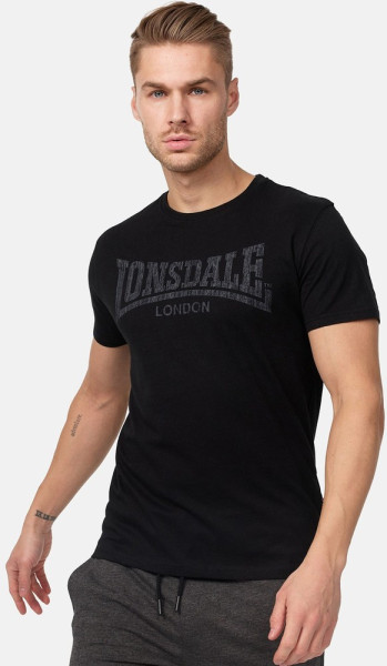 Lonsdale T-Shirt Logo Kai T-Shirt normale Passform