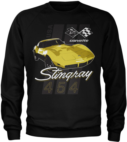 Corvette Sweatshirt Stingray 454 Sweatshirt GM-3-CORV013-H70-12