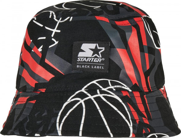 Starter Black Label Reversible Airball Bucket Hat Black