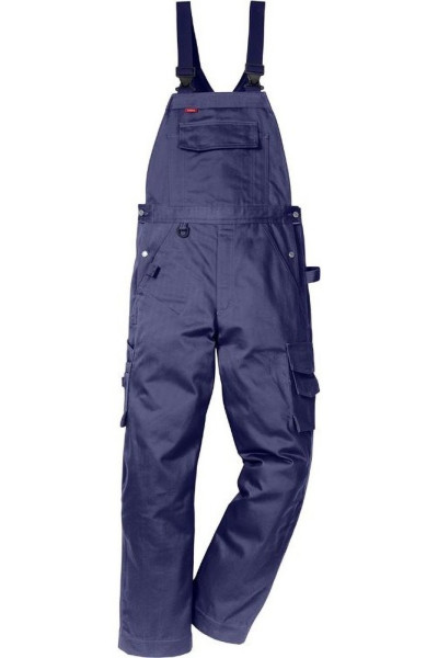 Kansas Icon One Baumwoll-Latzhose 1111 KC Marineblau