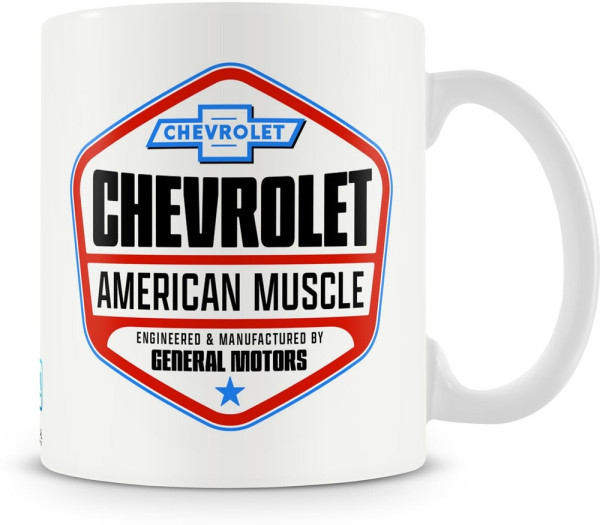 Chevrolet Kaffeebecher American Muscle Coffee Mug GM-30-CHEV302-SUB