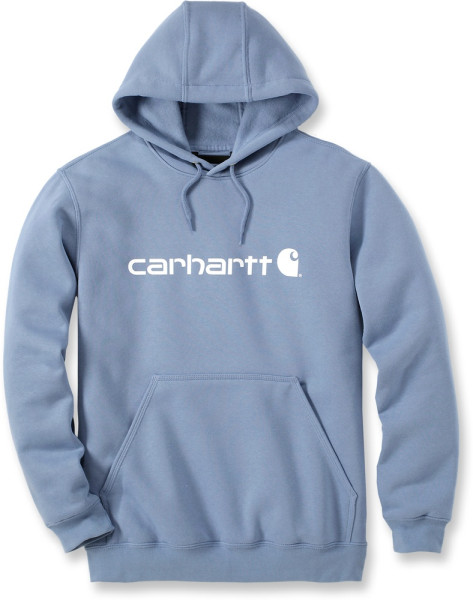 Carhartt Signature Logo Sweatshirt Skystone