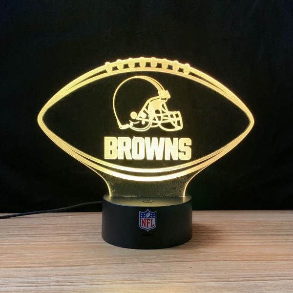 Cleveland Browns NFL LED-Licht American Football NFL Orange