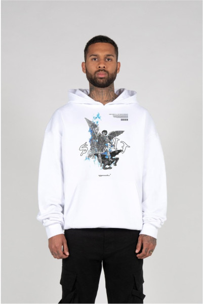 MJ Gonzales Sweatshirt Saint V.1 Heavy Hoody Oversized Essentials V.4 White