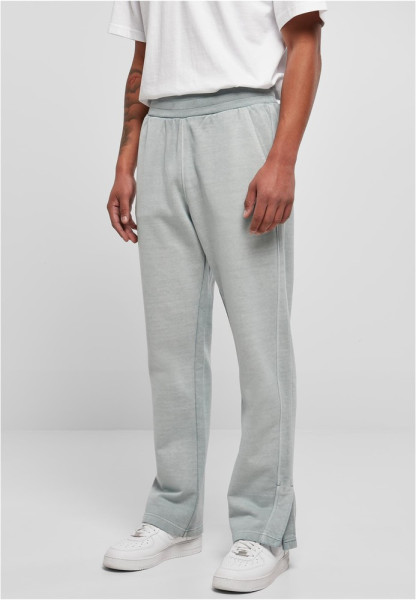 Urban Classics Jogginghose Heavy Terry Garment Dye Slit Sweatpants Summerblue