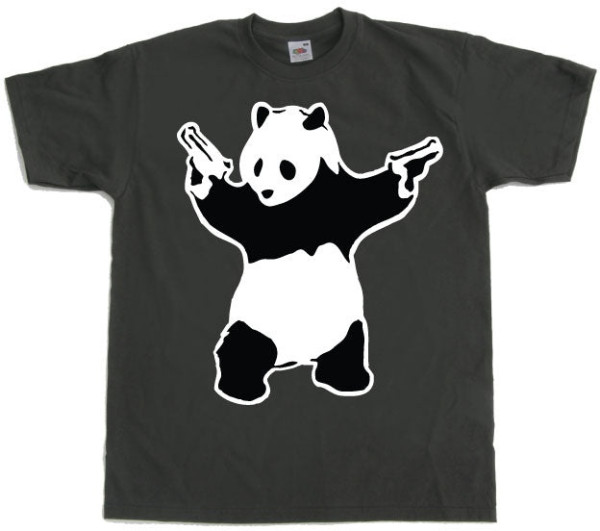 Banksy Panda T-Shirt SH-1-15058-H6-4