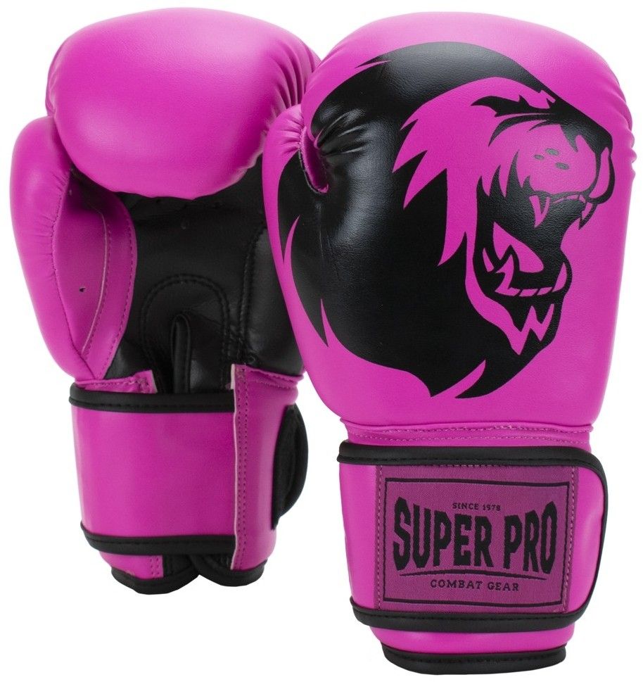 Super Pro Gear | | Rosa/Schwarz Talent | Kinder Sport Combat Boxhandschuhe Fanartikel Boxen