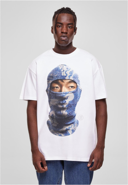 Forgotten Faces T-Shirt Blaclava Heavy Oversized Tee White