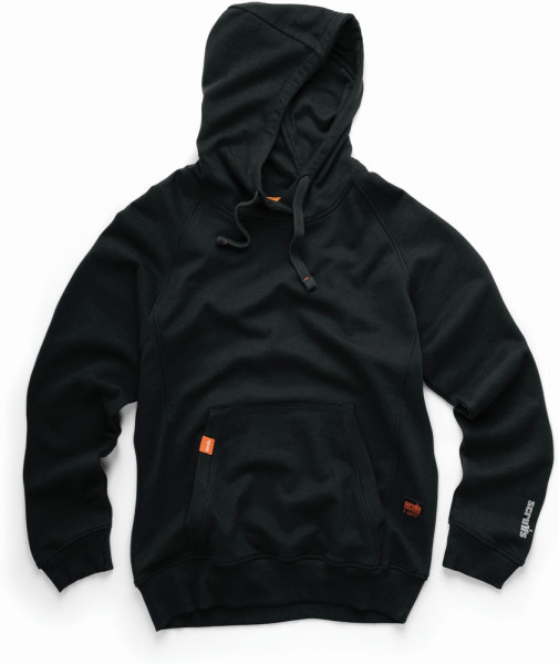 Scruffs Hoodie Kapuzenpulli „Eco Worker“ -Schwarz