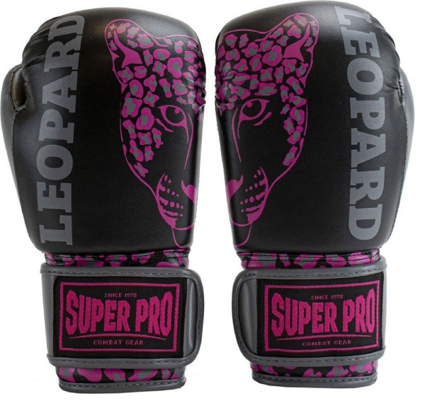 Super Pro Kids Boxhandschuhe Kinder Leopard SPBG136-90451