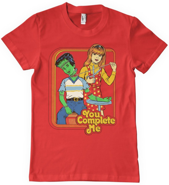 Steven Rhodes You Complete Me T-Shirt Red