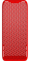 John Doe Motorrad Protektoren Back Protector Large Level 2 Red