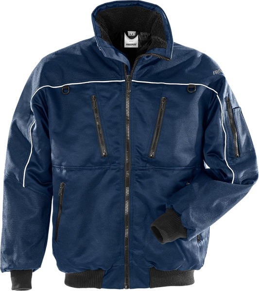 Fristads Winterjacke Winter Pilotenjacke 464 PP Marineblau