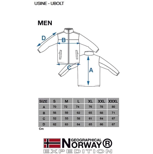 Geographical Norway Fleecejacke Ubolt Men 007+Bs 2