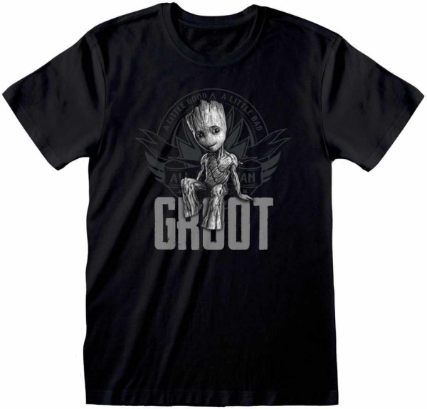 Marvel Studios Guardians Of The Galaxy - Groot (Unisex) T-Shirt Black