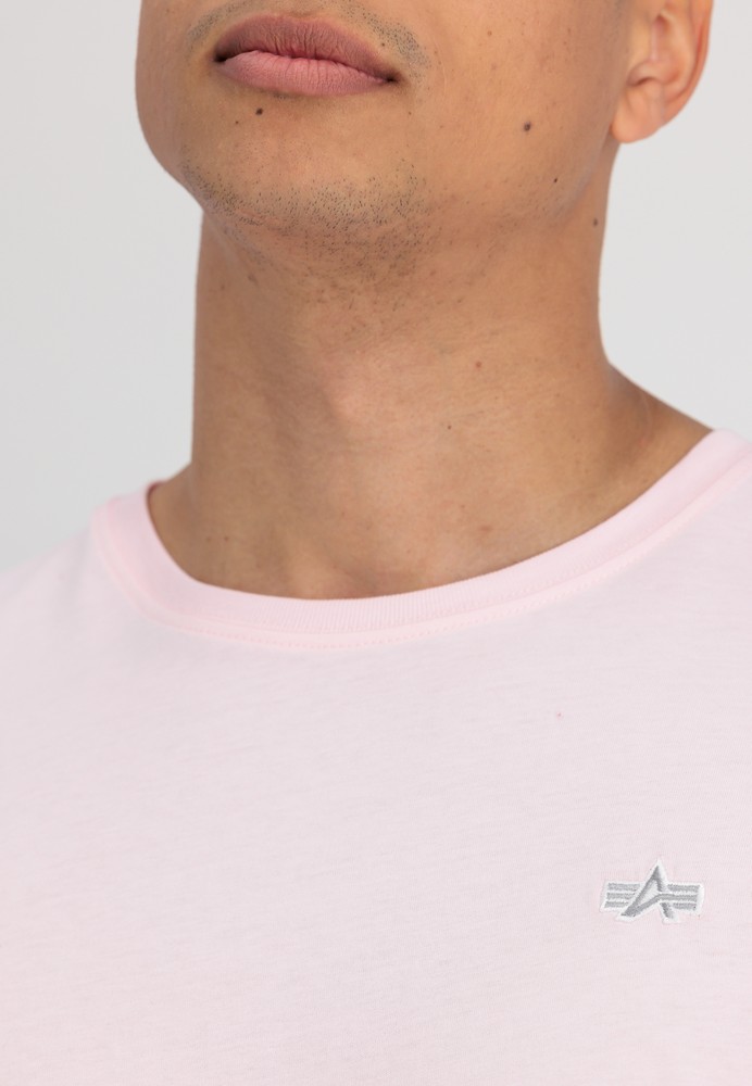 Alpha Industries EMB Pink T-Shirts Pastel Men | T-Shirt | | Tops Lifestyle / Unisex