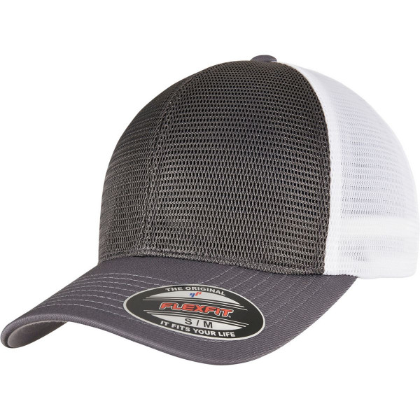 Flexfit Cap 360 OMNIMESH CAP 2-TONE Charcoal/White