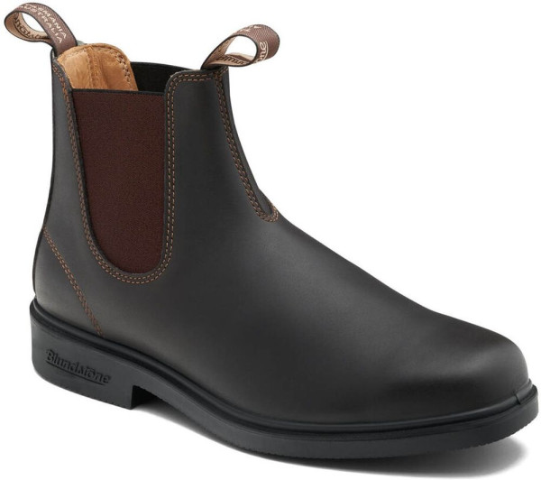 Blundstone Chelsea Boots #067 Stout Brown Leather With Lining (Dress Series)