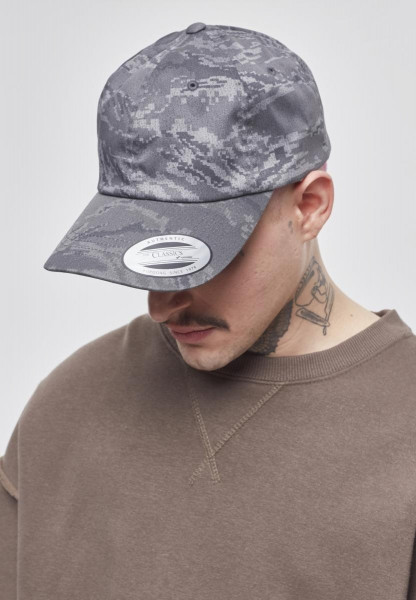 Flexfit Cap Low Profile Digital Camo Cap Black