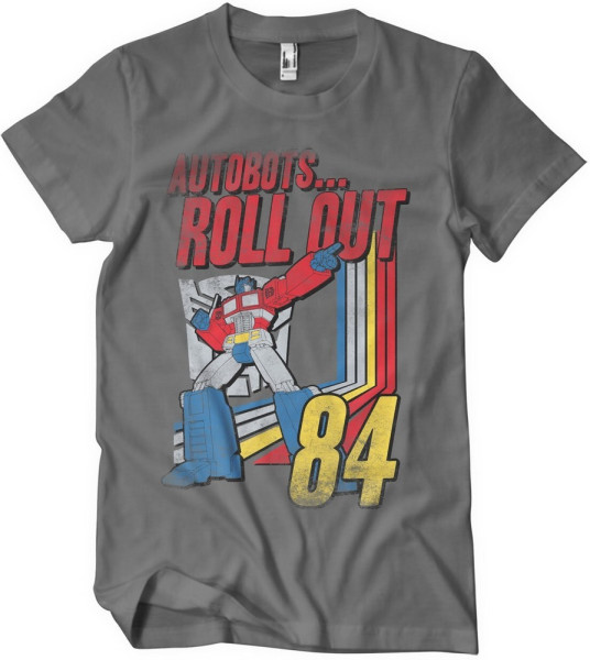 Transformers Autobots - Roll Out T-Shirt Darkgrey